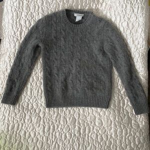 COPY - Grey 100% cashmere boys sweater
